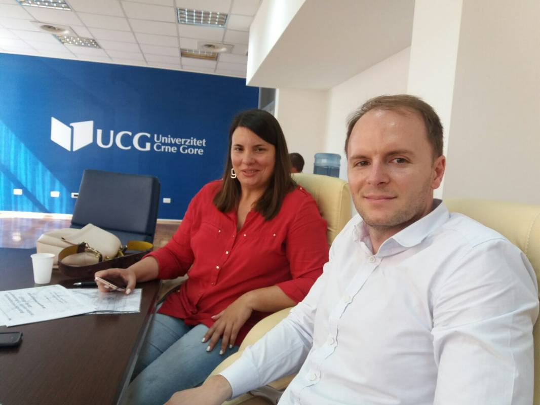 Posjeta  Univerzitetu Crne Gore s ciljem obavljanja institucionalnog nadzora